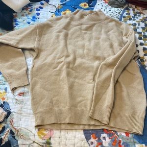 TAN SWEATER